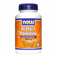 Acetyl Л-Карнитин 500 мг 100 капсули Now Foods